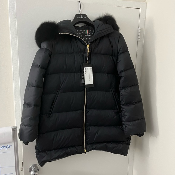 Gorski Jacket w/fur trim